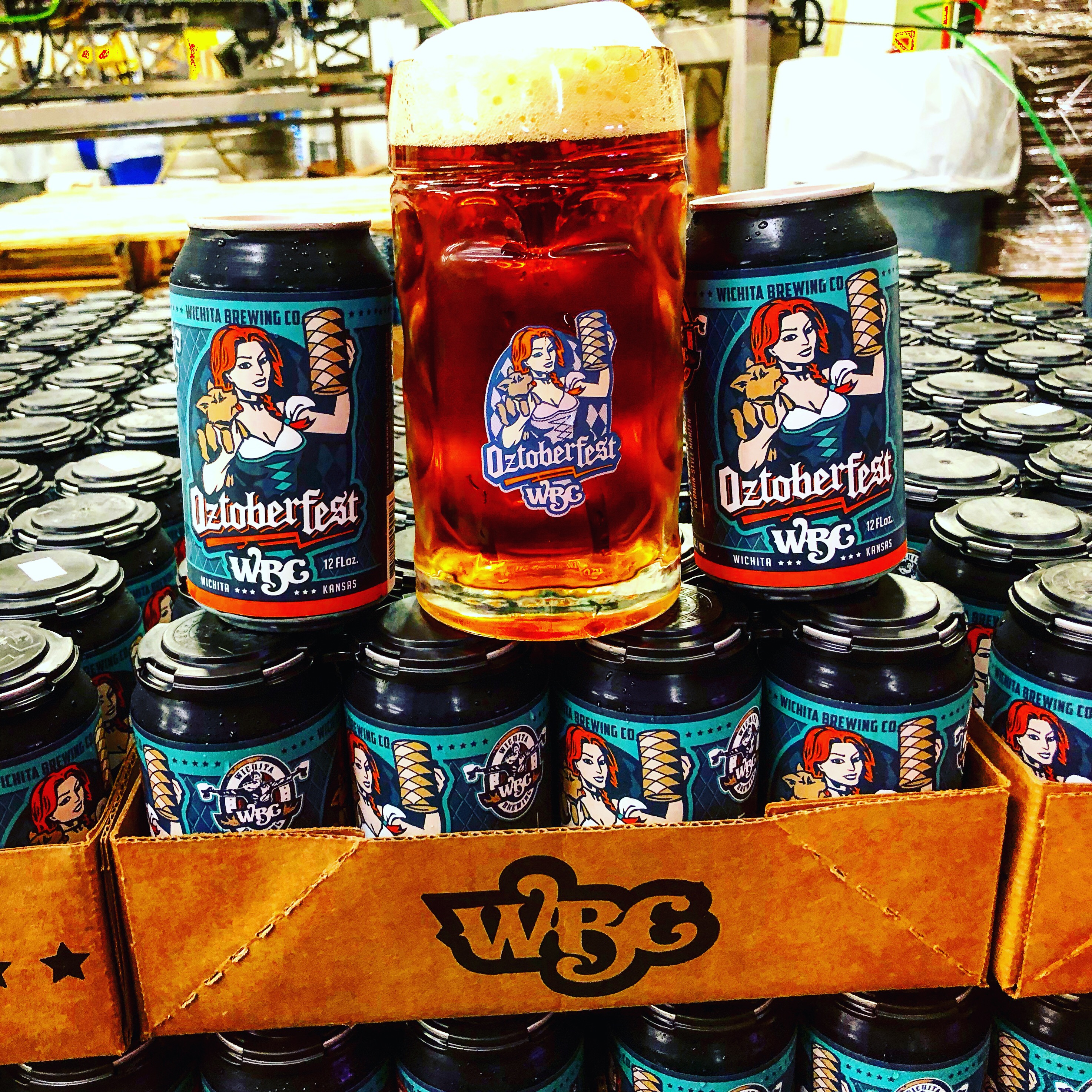 Oz stein Wichita Brewing Company